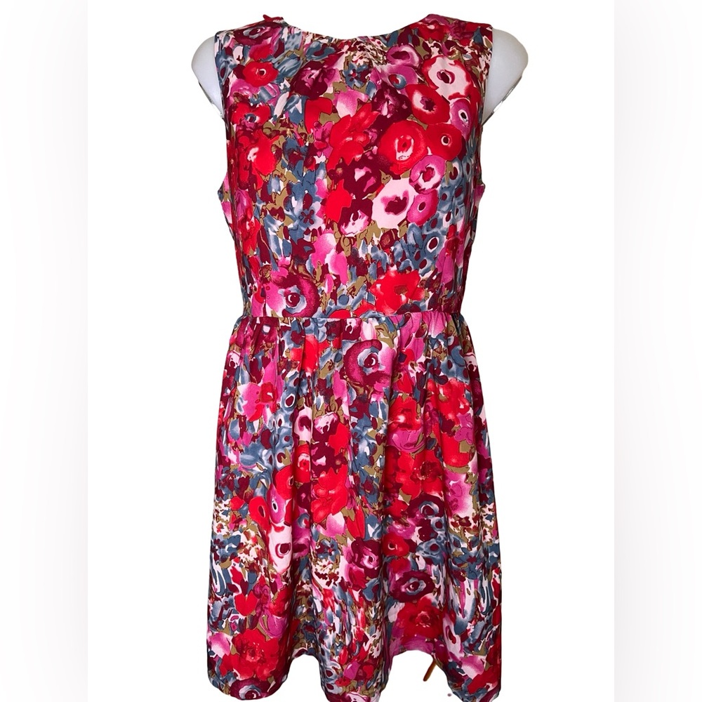 Ducks in a Row Floral Dress